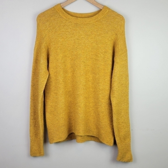 ARITZIA Babaton Matthews Sweater Alpaca Wool Yellow Gold XS - Picture 4 of 11